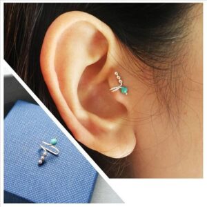 Tragus Firuze Küpe